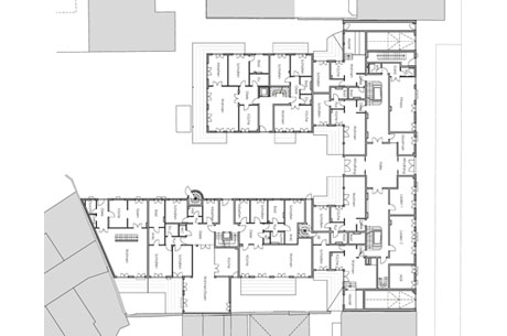 neubau eines mehrfamilienhauses mit tiefgarage augustenstraße / münchen