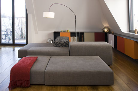 ausbau einer dachwohnung lucile-grahn-straße / münchen-bogenhausen